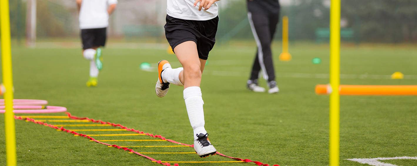 Speed and agility is vital for player development