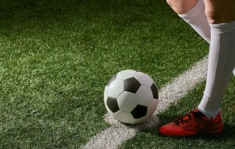 First touch to control the ball