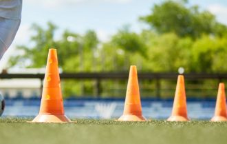 Passing down the line to warm up legs and feet