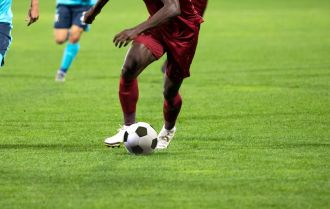 Get players used to passing out into space behind the defence