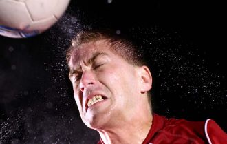 Heading balls can lead to dementia 