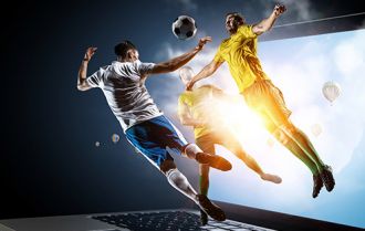 Players using video analysis tools