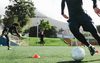 Agile dribbling to improve footwork