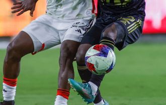 A players first touch is key to controlling the ball