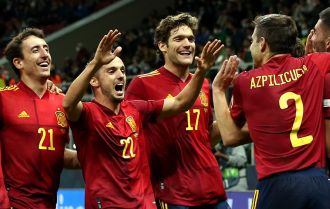 Spain winning the Nations League