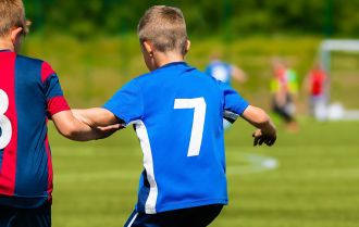 Players use space to keep possession