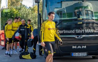 Players travel for away games with long journeys