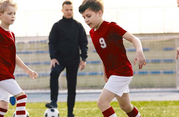 Control passing in a pentagon shape