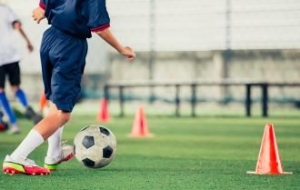 Players must work on the technique of receiving a pass