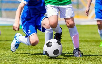 Passing and receiving the ball