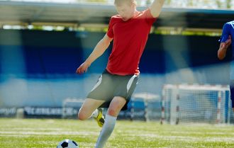 Scoring goals in the penalty area